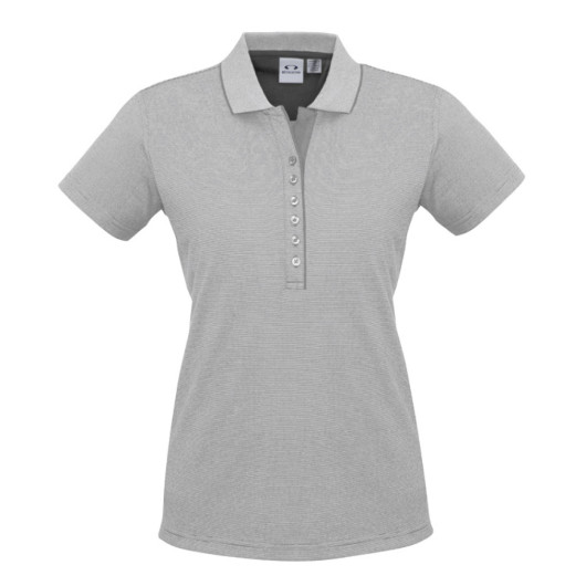 Silver Grey Ladies Shadow Polos